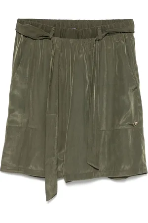 Liu Jo Pantalones cortos con placa del logo