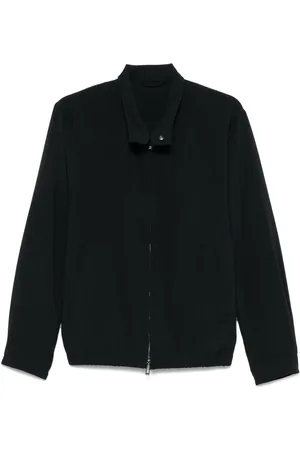 Emporio Armani Chaqueta de tejido seersucker