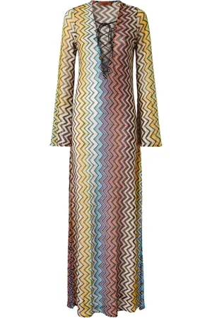 Missoni Vestido con motivo en zigzag