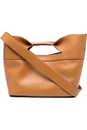 Alexander McQueen Bolso shopper con logo estampado