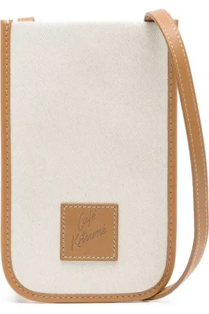 Café Kitsuné Bolso de hombro con aplique del logo