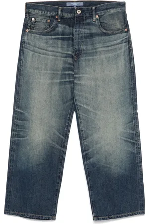 JUNYA WATANABE Vaqueros con efecto desgastado