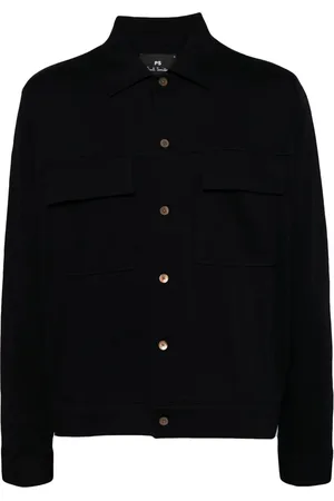 Paul Smith Camisa con doble bolsillo y manga larga
