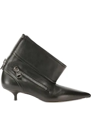 J.W.Anderson Botas Stivaletto Biker con kitten heel