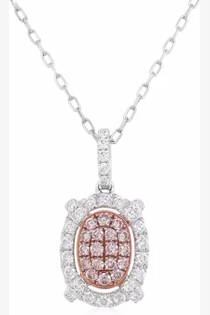 HYT Jewelry Collar Argyle Pink Diamond en platino con colgante