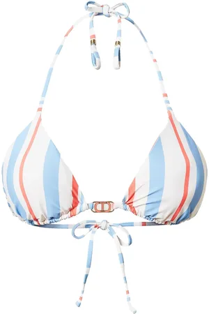 Twin-Set Top de bikini a rayas