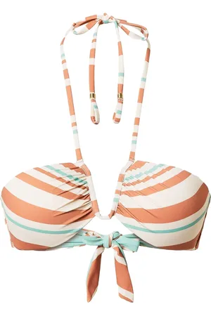Twin-Set Top de bikini a rayas