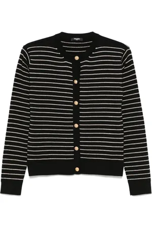 Balmain Cárdigan a rayas