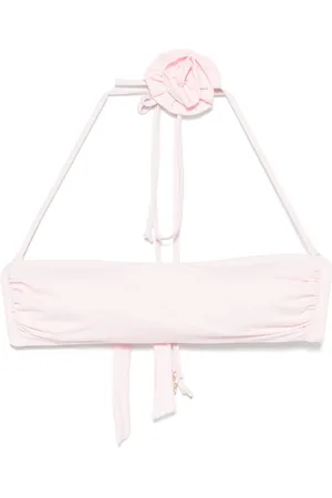 FISICO Top de bikini estilo bandeau