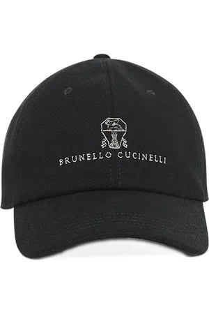 Brunello Cucinelli Gorra con logo bordado