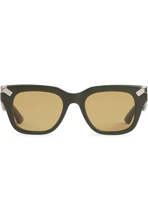 Alexander McQueen Gafas de sol Punk Rivet con montura cuadrada