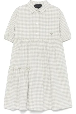 Emporio Armani Vestido a cuadros