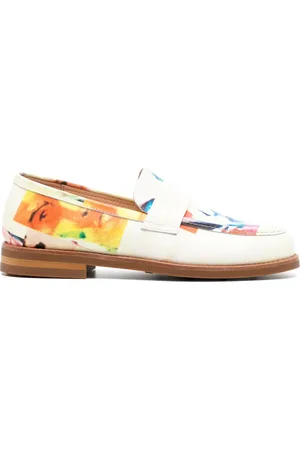 KIDSUPER STUDIOS Mocasines con estampado Collage Faces