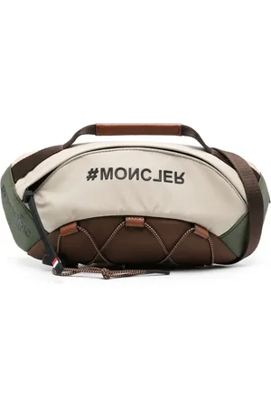Moncler Riñonera con panel colour block