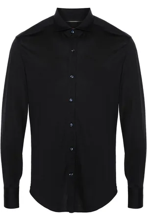 Brunello Cucinelli Camisa con cuello italiano