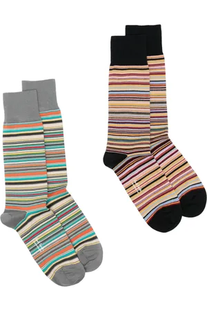 Paul Smith Pack de 2 pares de calcetines a rayas