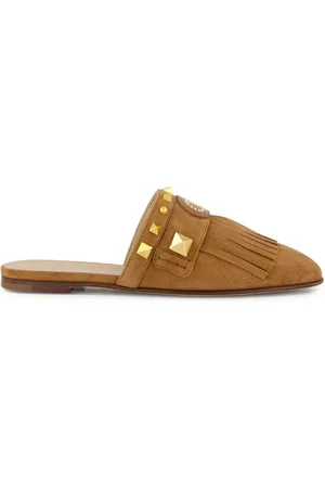 VALENTINO GARAVANI Mules Plaster Caster con flecos