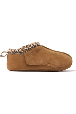 UGG Slippers Tasman con borde trenzado
