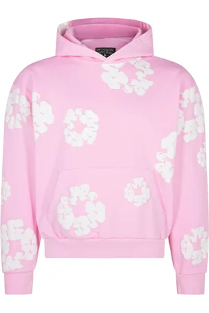 DENIM TEARS Sudadera The Cotton Wreath "Powder Pink" con capucha