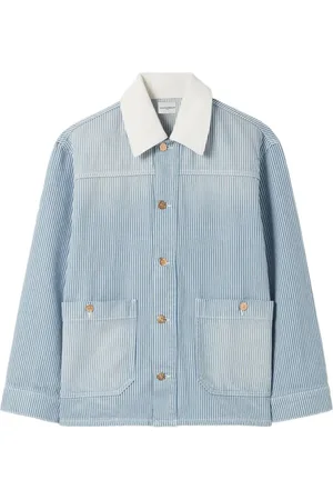 Claudie Pierlot Chaqueta vaquera a rayas