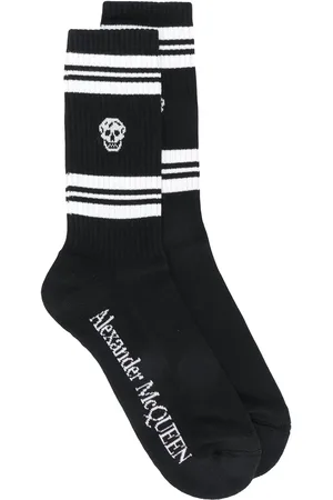 Alexander McQueen Calcetines con motivo de calavera