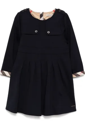 Burberry Vestido con cuello redondo