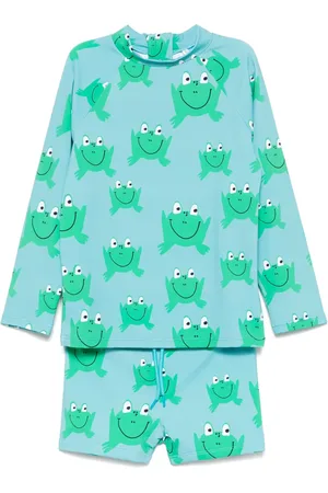 Stella McCartney Bañador con rana estampada