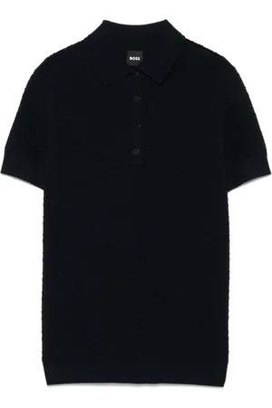 HUGO BOSS Polo de canalé