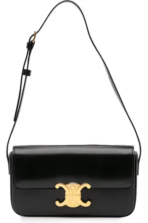 Céline Bolso de hombro Triomphe Claude en piel de becerro brillante 2021