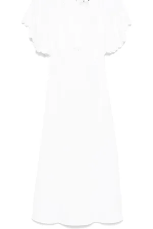 Elisabetta Franchi Vestido midi de crepé