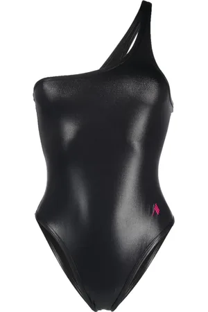 The Attico Bañador con logo bordado