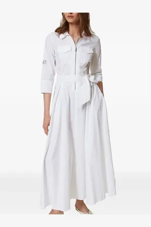 Twin-Set Vestido largo con cremallera