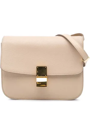 Céline Bandolera Classic Box mediana en piel de becerro 2015