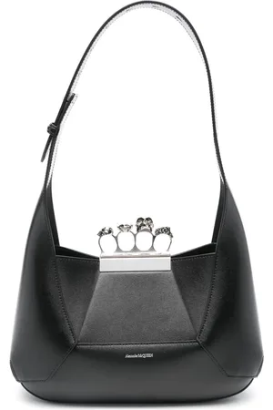Alexander McQueen Bolso con logo estampado