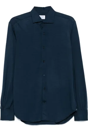 MAZZARELLI Camisa de lana virgen