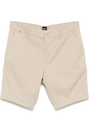 HUGO BOSS Bermudas chino estilo gabardina
