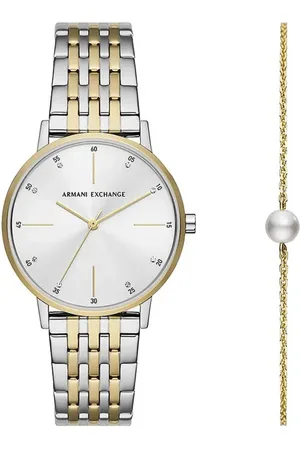 Armani Exchange Reloj de 36 mm con pulsera a juego