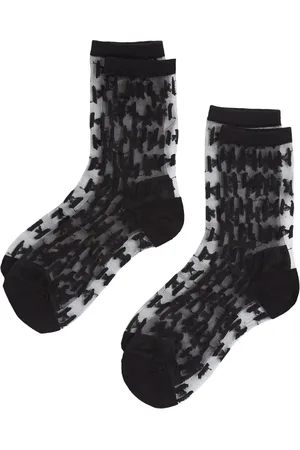 Karl Lagerfeld Pack de dos pares de calcetines con monograma