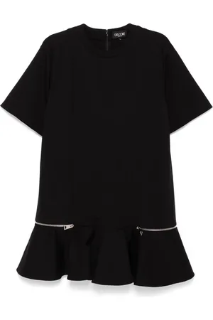 DEL CORE Vestido corto con cremallera