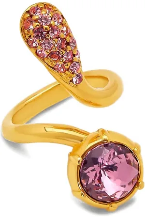 Oscar de la Renta Anillo con cristales
