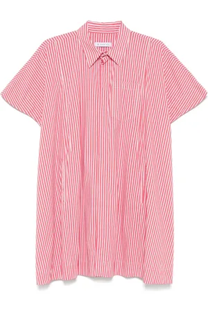 Manuel Ritz Vestido camisero a rayas