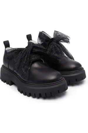 MONNALISA Mocasines con lazo de tul