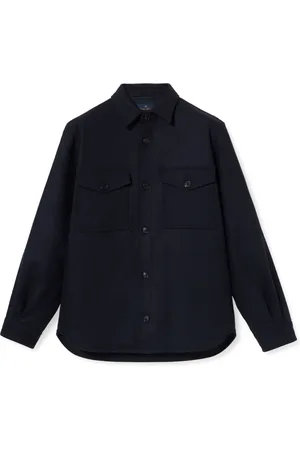 Brooks Brothers Sobrecamisa con bolsillo plano