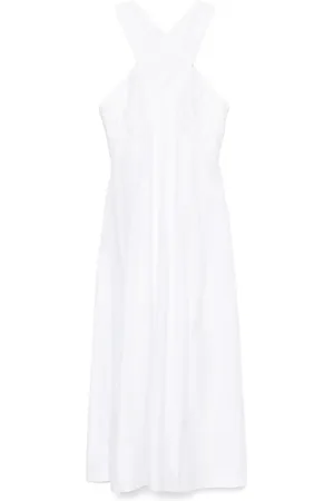 Sandro Vestido largo con detalle cruzado