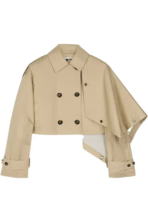 PORTS 1961 Gabardina asimétrica