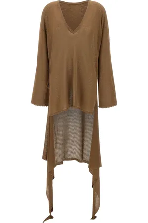 The Attico Vestido de playa con cuello en V