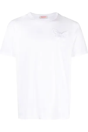 VALENTINO GARAVANI Camiseta con aplique de mariposa