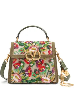 VALENTINO GARAVANI Bolso shopper con detalle de cuentas