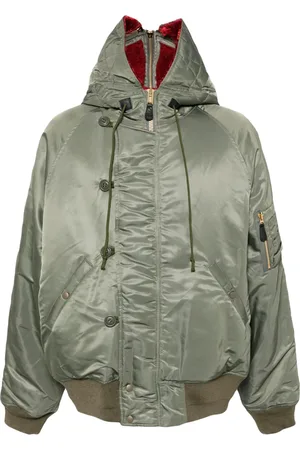 DOUBLET Chaqueta bómber Petal Month con capucha