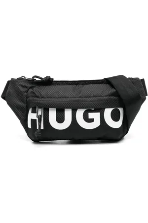 HUGO BOSS Riñonera con logo estampado